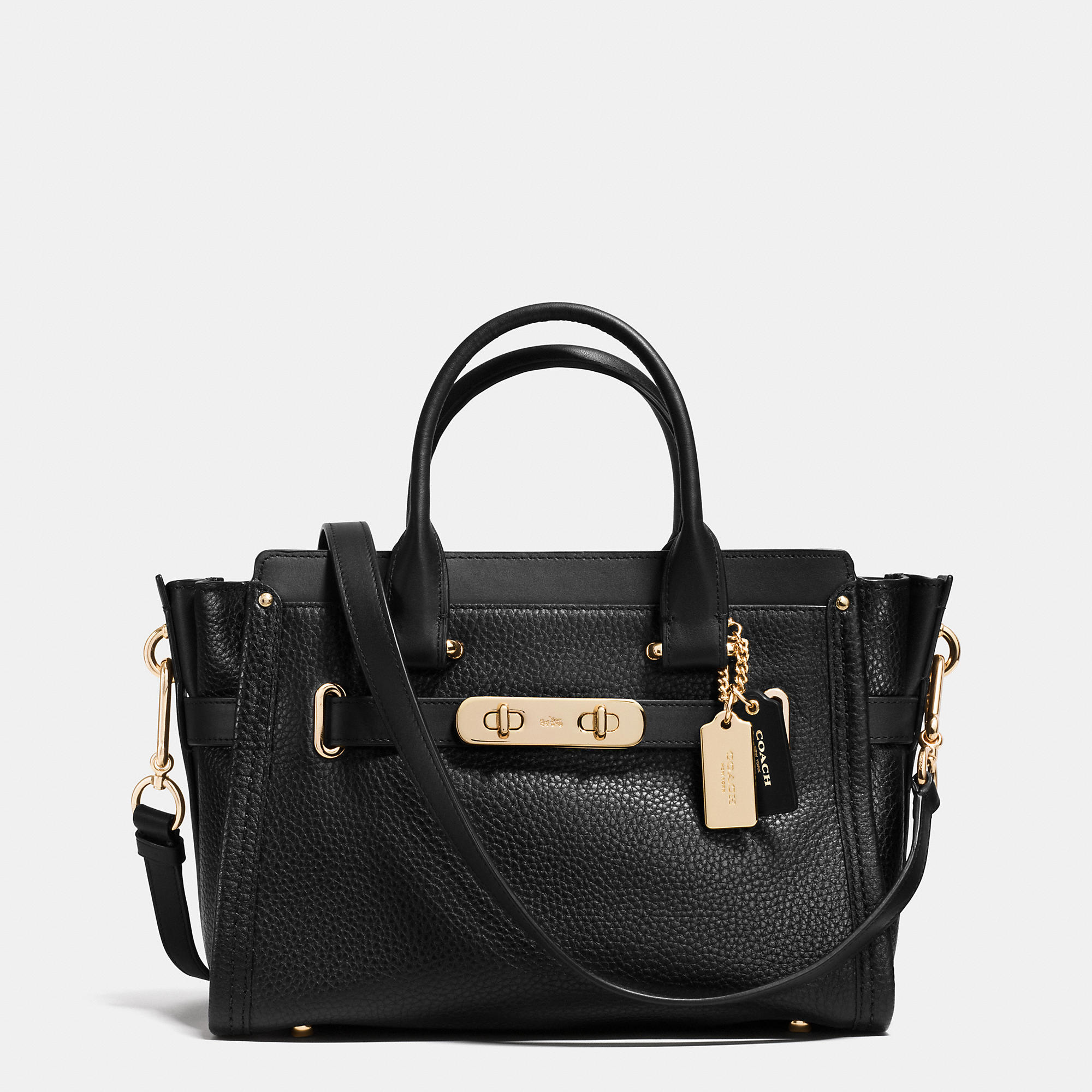Coach Swagger 27 In Pebble Leather | Women